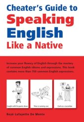 book Cheater's Guide to Speaking English Like a Native