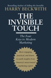 book The Invisible Touch: The Four Keys to Modern Marketing