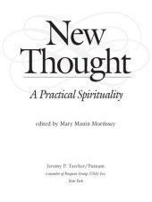 book New Thought: A Practial Spirituality