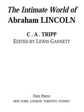 book The Intimate World of Abraham Lincoln