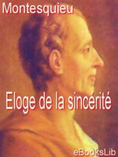 book Eloge de la sincérité