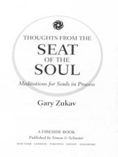 book Thoughts From the Seat of the Soul: Meditations for Souls in Process