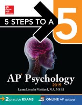 book 5 Steps to a 5 AP Psychology, 2015 Edition