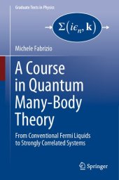 book A Course in Quantum Many-Body Theory