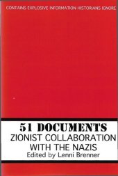 book 51 Documents: Zionist Collaboration With the Nazis