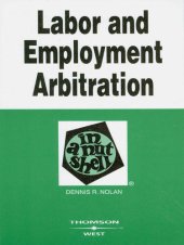 book Labor and Employment Arbitration