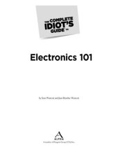 book The Complete Idiot's Guide to Electronics 101