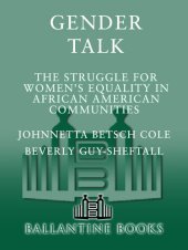 book Gender Talk: The Struggle For Women's Equality in African American Communities