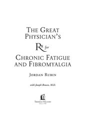 book Great Physician's Rx for Fibromyalgia and Chronic Fatigue