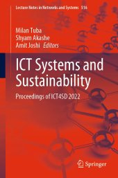 book ICT Systems and Sustainability: Proceedings of ICT4SD 2022