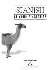 book Spanish at Your Fingertips