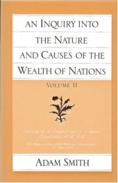 book An Inquiry Into the Nature and Causes of the Wealth of Nations