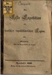 book Die Erste Expedition der deutschen republikanischen Legion