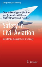 book Safety in Civil Aviation: Monitoring Management of Ecology