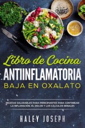 book Libro de cocina antiinflamatoria baja en oxalatos