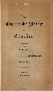 book Der Tag und die Männer von Eckernförde