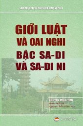 book Giới luật và oai nghi của bậc sa-di và sa-di-ni