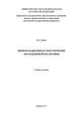 book Информационное обеспечение молодежной политики: Учебное пособие