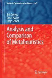 book Analysis and Comparison of Metaheuristics