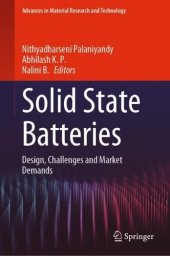 book Solid State Batteries: Design, Challenges and Market Demands