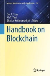 book Handbook on Blockchain