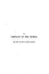 book The Campaign in the Crimea: An historical sketch