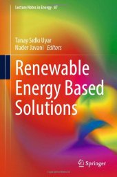 book Renewable Energy Based Solutions