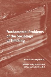 book Fundamental Problems of the Sociology of Thinking