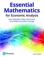 book Essential Mathematics for Economic Analysis