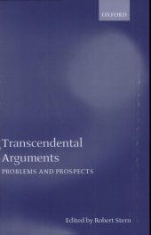 book Transcendental Arguments: Problems and Prospects