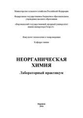 book Неорганическая химия: лабораторный практикум