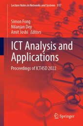 book ICT Analysis and Applications: Proceedings of ICT4SD 2022