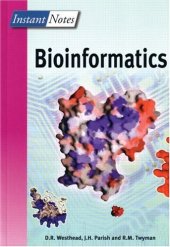 book Instant Notes in Bioinformatics