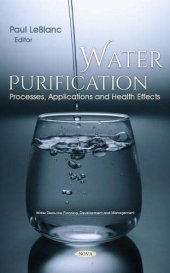 book Water Purification: Processes, Applications and Health Effects