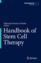 book Handbook of Stem Cell Therapy