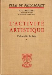 book L'activité artistique - Philosophie du faire - Tome 1