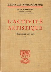 book L'activité artistique - Philosophie du faire - Tome 2