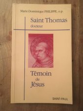 book Saint Thomas docteur, témoin de Jésus