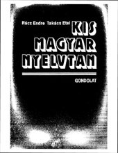 book Kis magyar nyelvtan