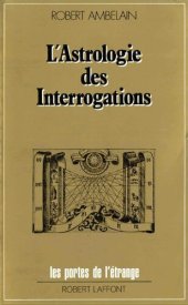 book L'Astrologie des Interrogations