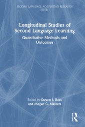 book Longitudinal Studies of Second Language Learning