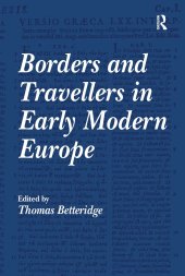 book Borders and Travellers in Early Modern Europe