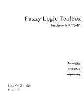 book Fuzzy Logic Toolbox For Use with MATLAB