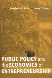 book Public Policy and the Economics of Entrepreneurship