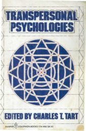 book Transpersonal Psychologies