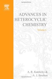 book Advances in Heterocyclic Chemistry