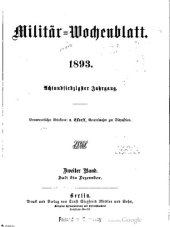 book Militär-Wochenblatt