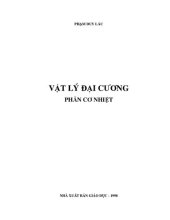 book Vật Lý Đại Cương - Phần Cơ Nhiệt