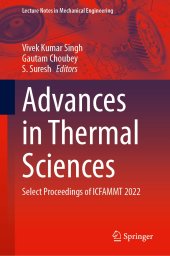 book Advances in Thermal Sciences: Select Proceedings of ICFAMMT 2022