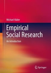 book Empirical Social Research: An Introduction